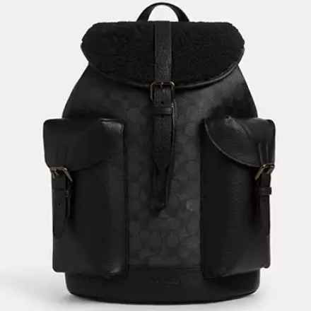 Coach Outlet: Warner Backpack In Signature Canvas