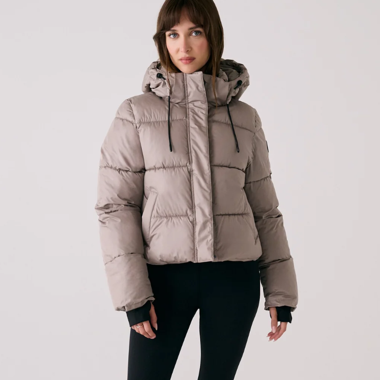 Lole London Cropped Puffer