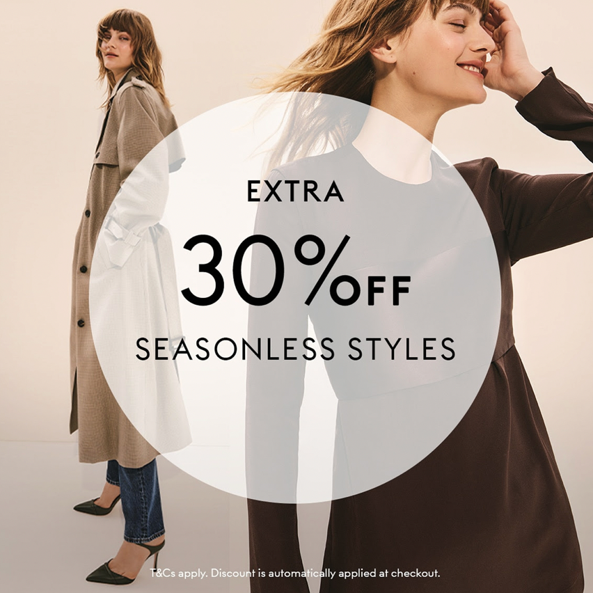 THE OUTNET US:  EXTRA 30% OFF Seasonless Styles