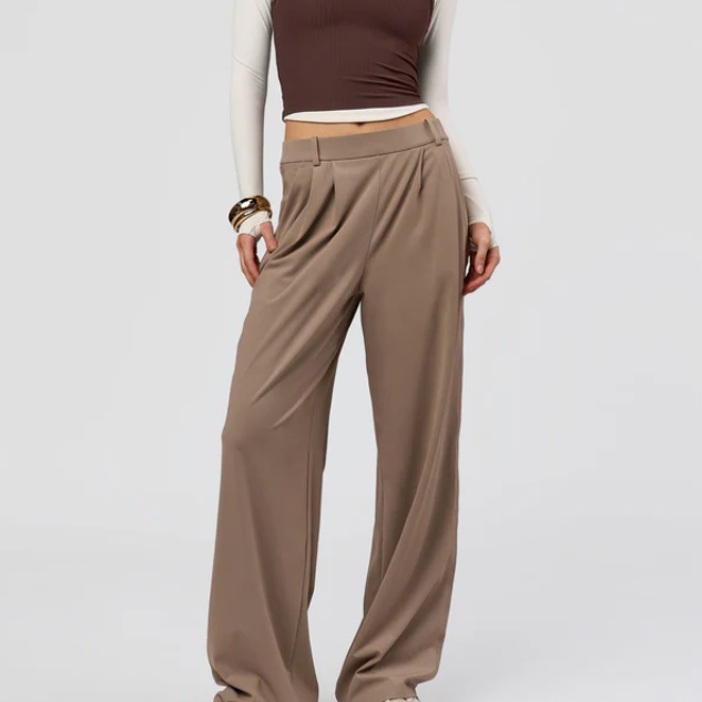 LSKD US: StretchShift Wide Leg Pant