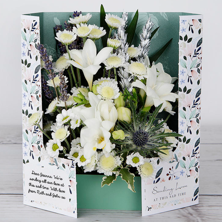 Flowercard: Cloud of Freesias