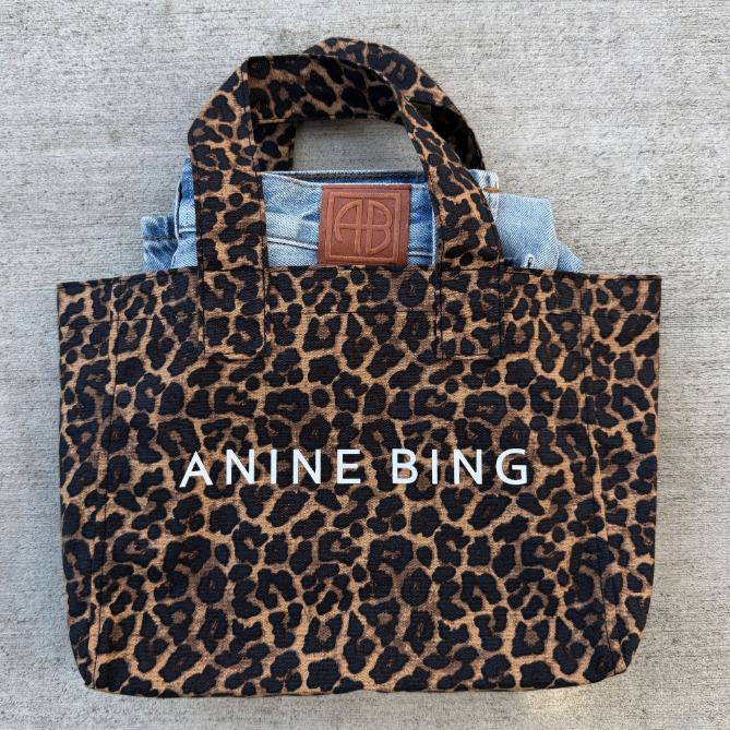 Anine Bing: Fall New Arrivals! Receive a Mini Leo Tote Complimentary with Any Full-Priced Denim Purchase